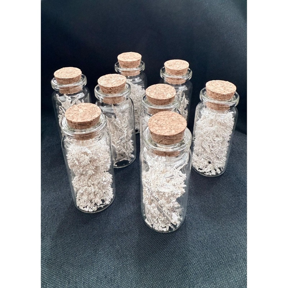 Pure 0.999 Silver‎ Crystals – Electrolytic Refining – Investment, Keepsake, Art,